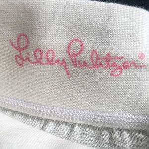 Lilly Pulitzer White Linen Beach Pant